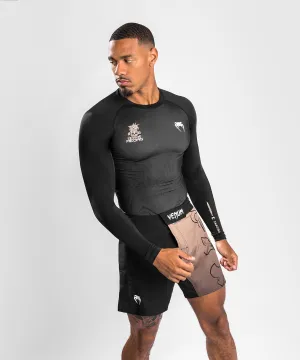 T-shirt a compressione Venum Reorg - maniche lunghe - nera