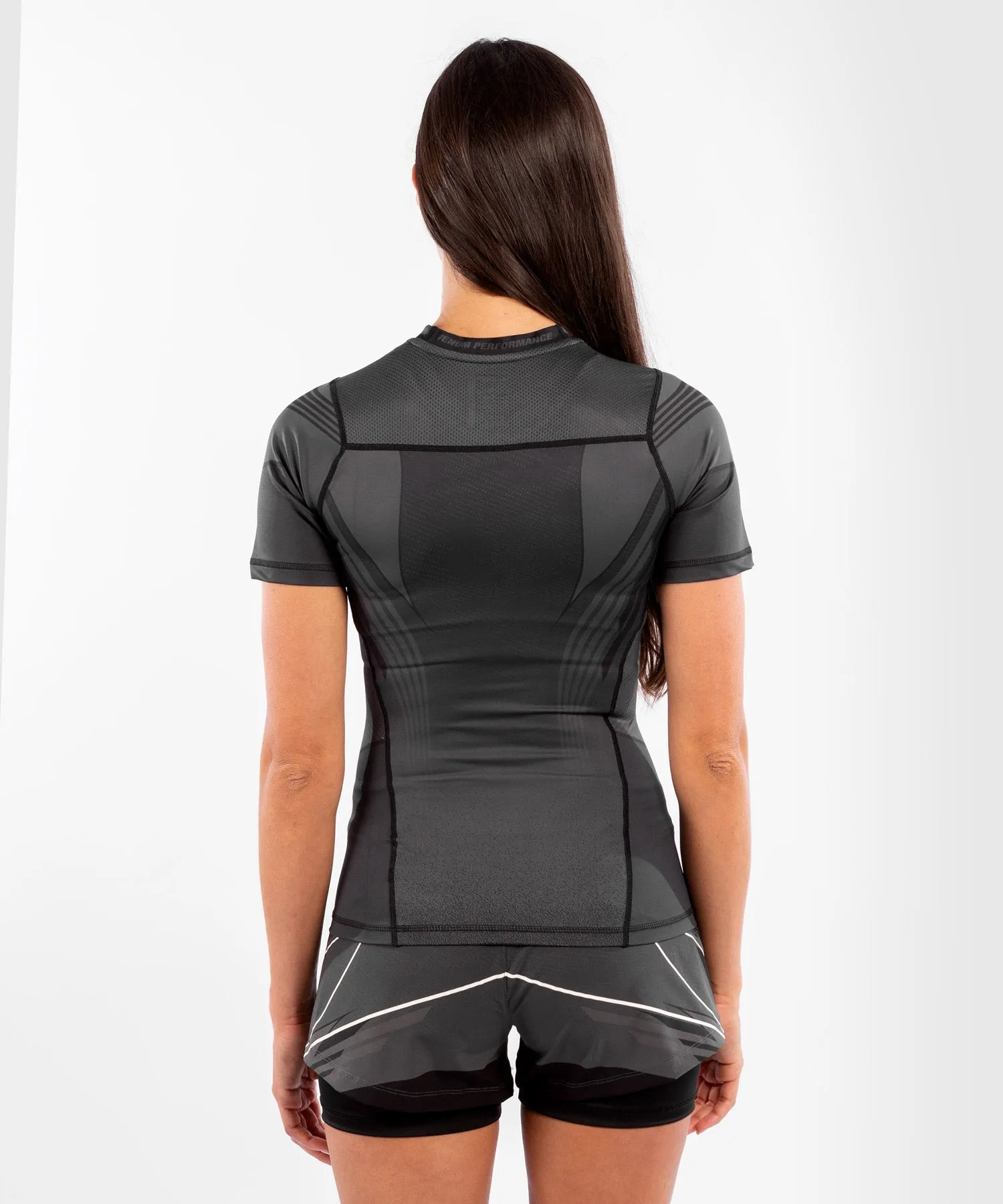 T-shirt de compression Femme UFC Venum Authentic Fight Night - Noir