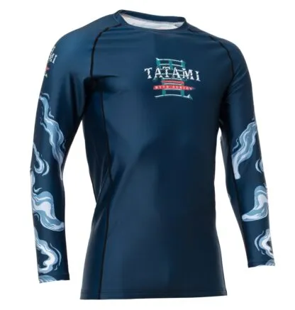 T-Shirt de Compressoin Eco Tatami Fightwear Myth Series Dragon - Bleu
