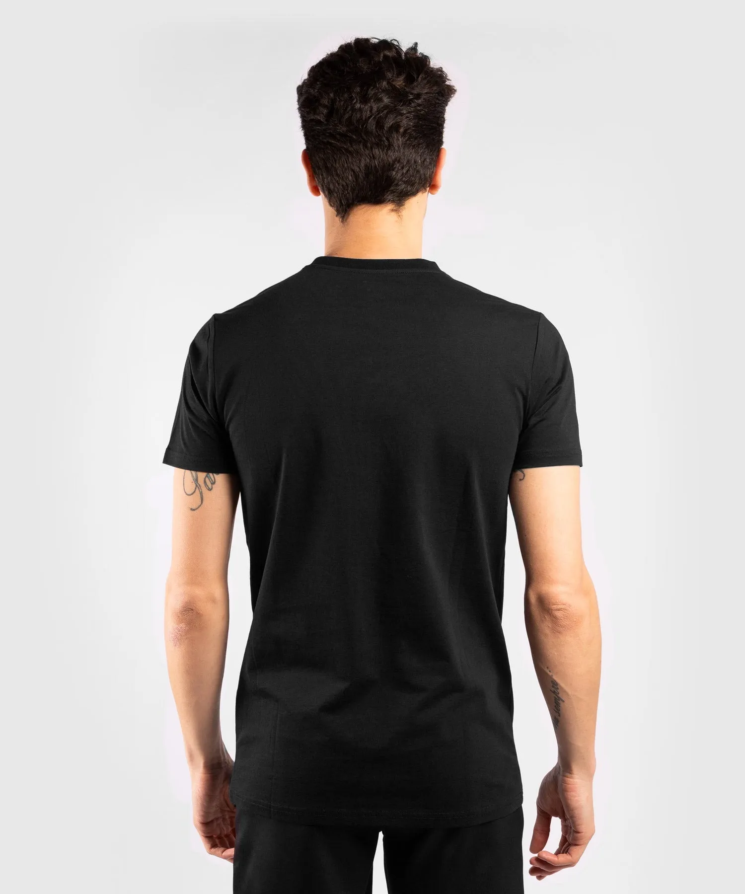 T-shirt Manches Courtes en Coton Homme UFC Venum Authentic Fight Week - Noir
