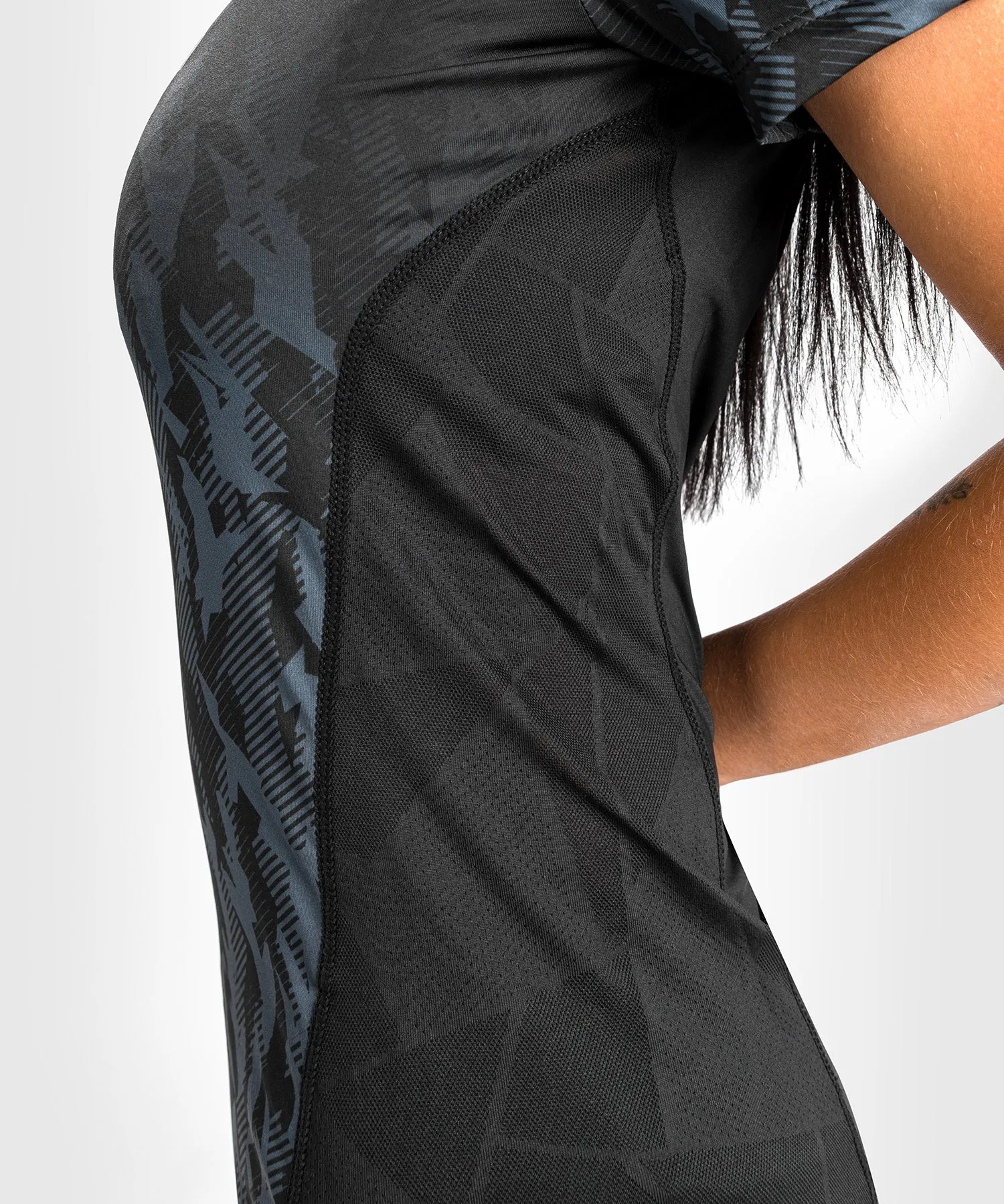 T-shirt Technique Manches Courtes Femme UFC Venum Authentic Fight Week - Noir