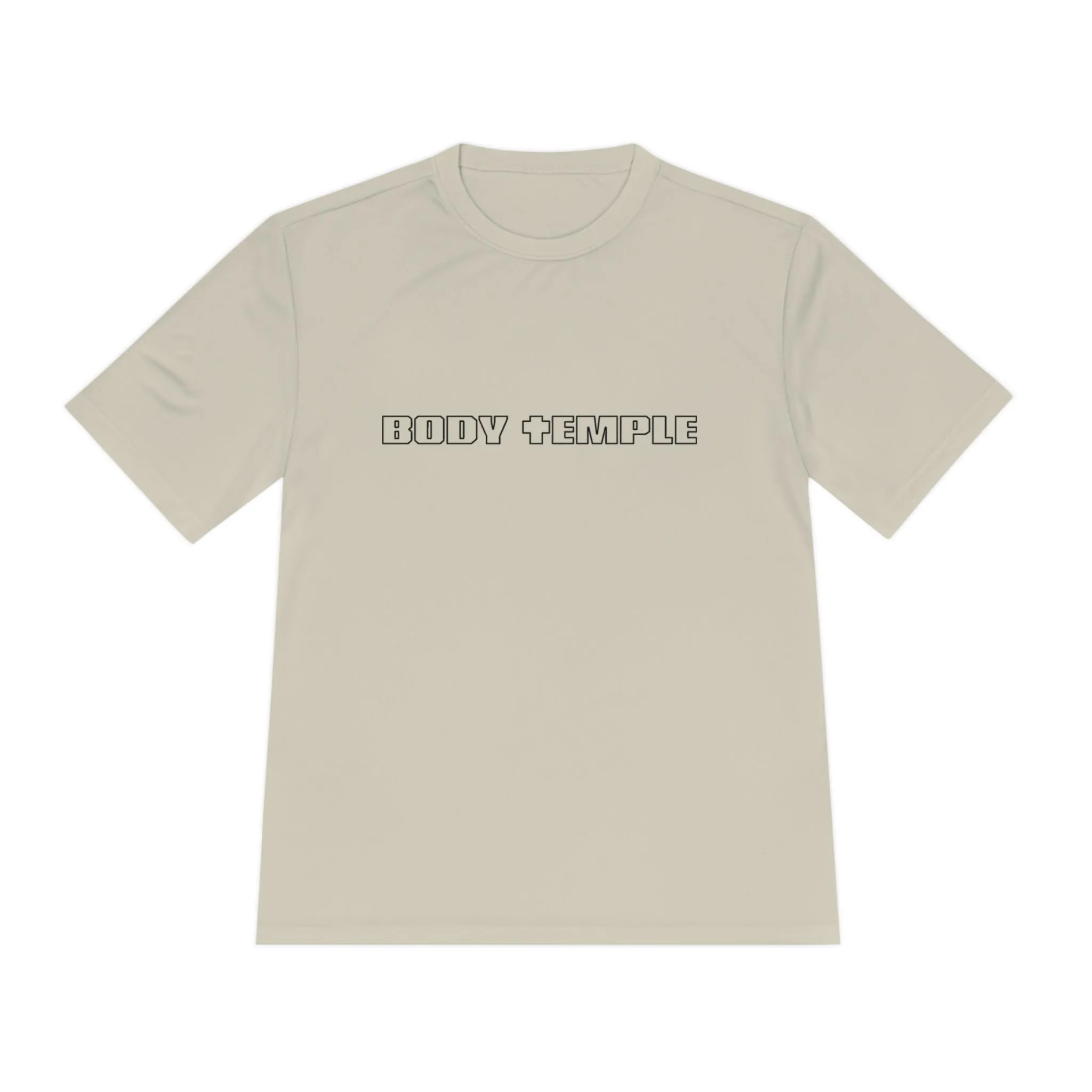 Tan Unisex Moisture Wicking Tee