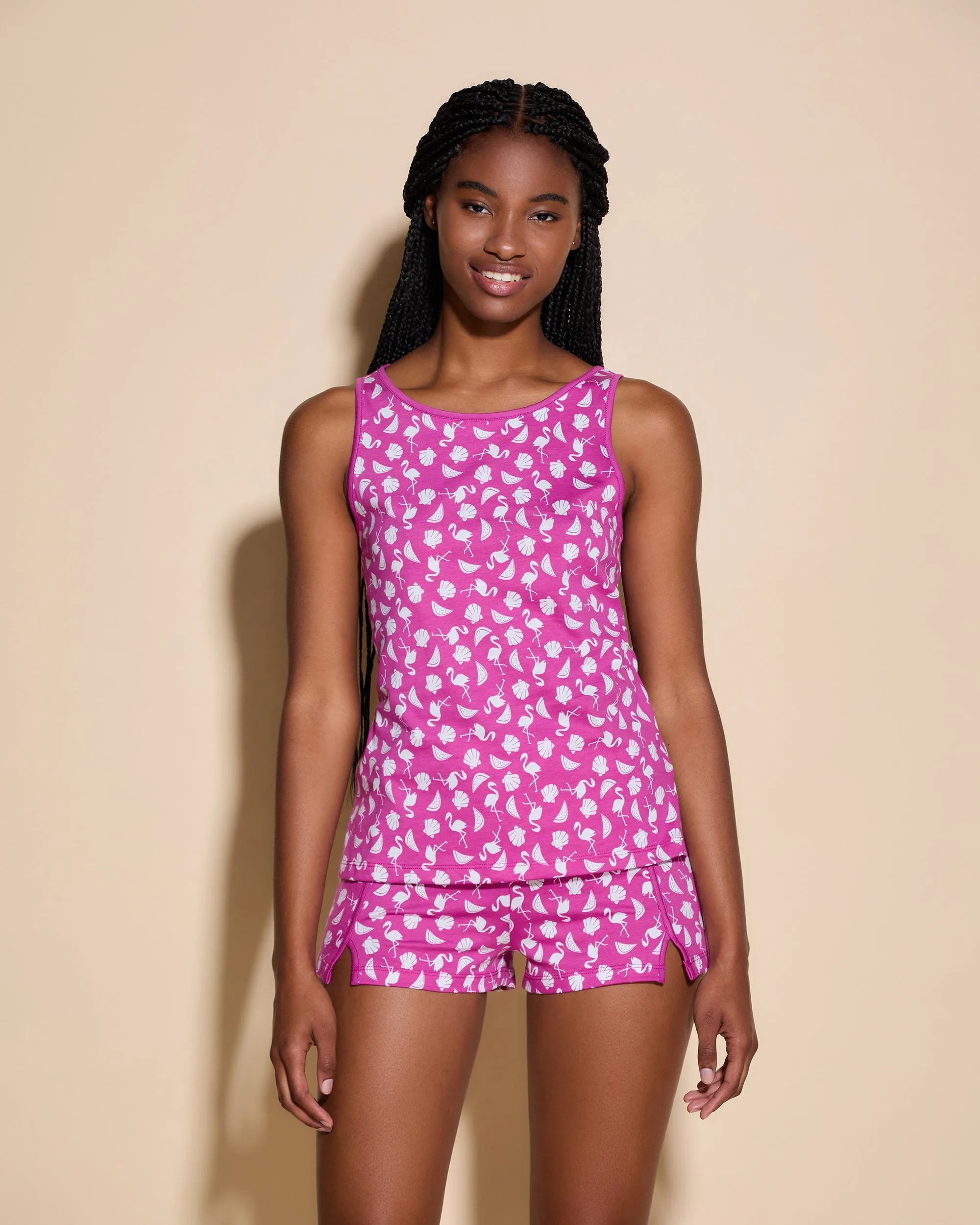 Tank & Boxer Lounge Set