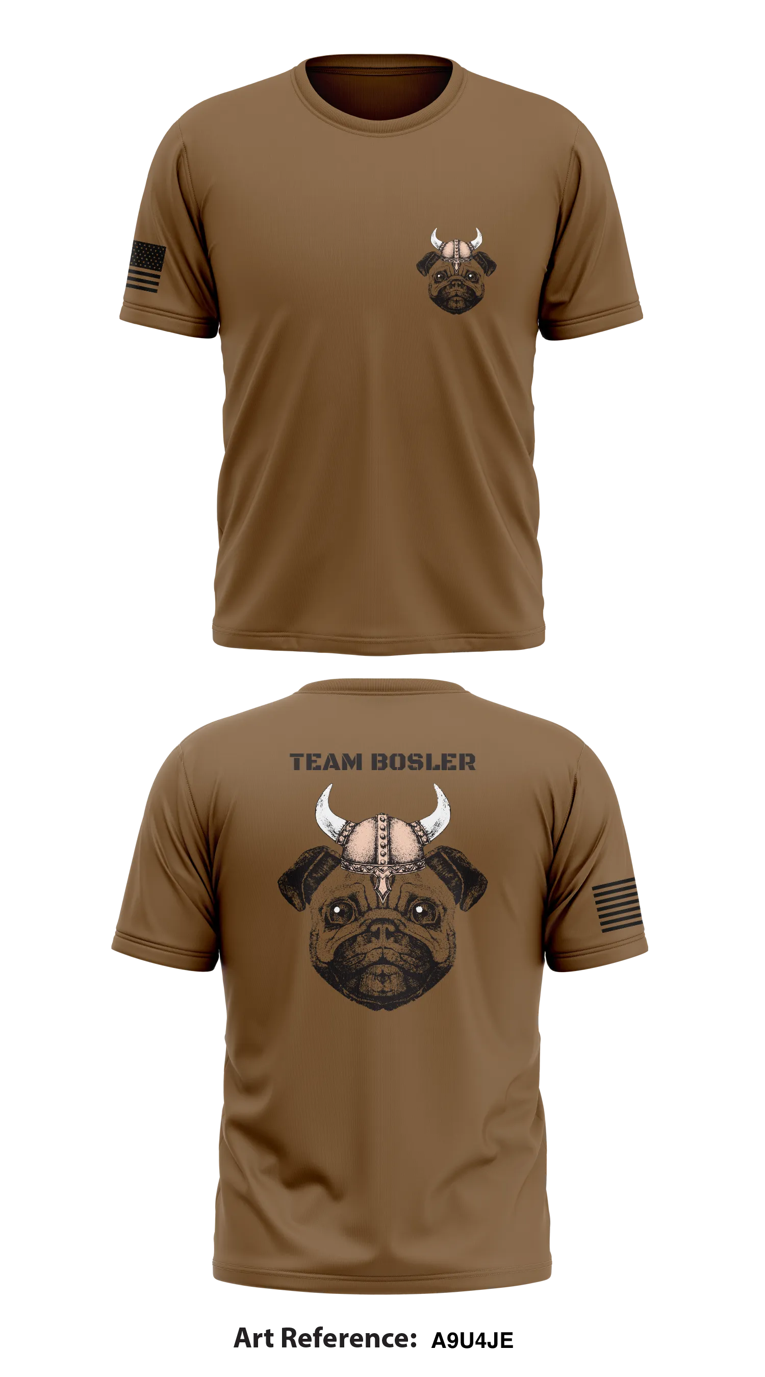 Team Bosler Store 1 Core Men's SS Performance Tee - A9u4Je