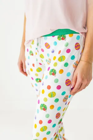 The Sleepy Sloth The World of Eric Carle™ Green The Very Sleepy Caterpillar Print Women's Sleepy Pajama Pants