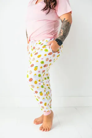 The Sleepy Sloth The World of Eric Carle™ Pink Egg Hunt Print Women's Sleepy Pajama Pants
