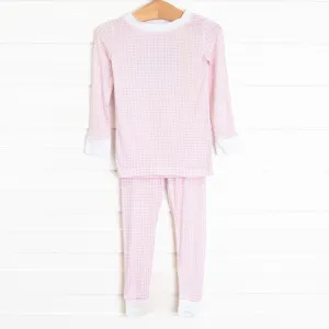 Tickled Pink Bamboo Pajama Set, Pink