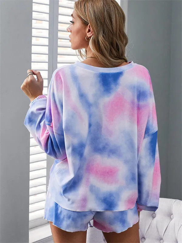 Tie-Dye Two Pieces Set Loungewear