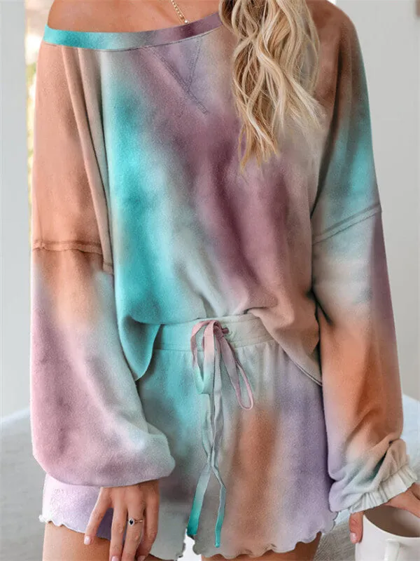 Tie-Dye Two Pieces Set Loungewear