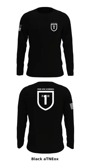 Tier One Schools Store 1 Core Men's LS Performance Tee - aTNEox