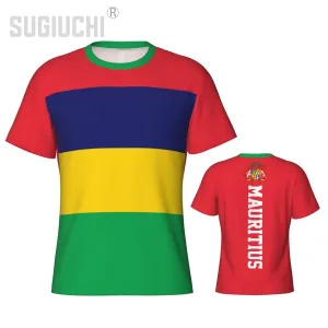 Tight Sports T-shirt Mauritius Flag