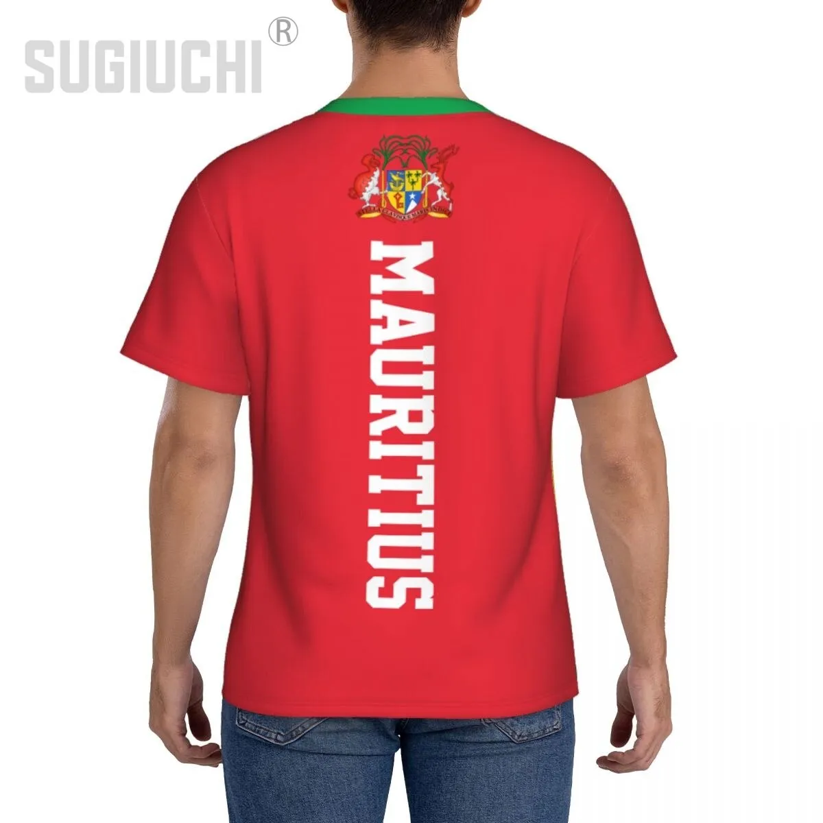 Tight Sports T-shirt Mauritius Flag