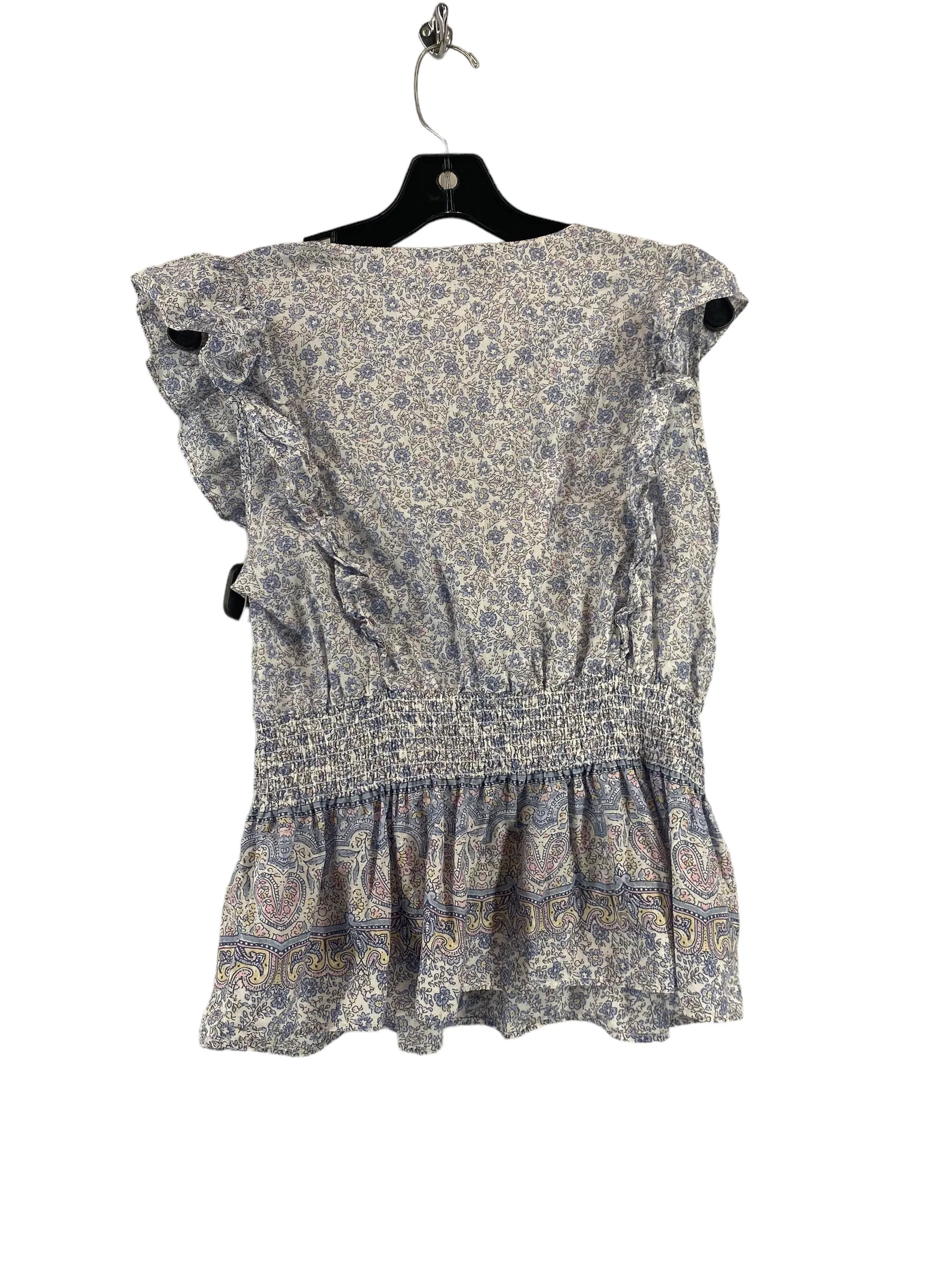 Top Sleeveless By Clothes Mentor In Floral Print, Size: L