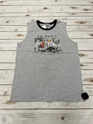 Top Sleeveless By Cme In Grey, Size: M