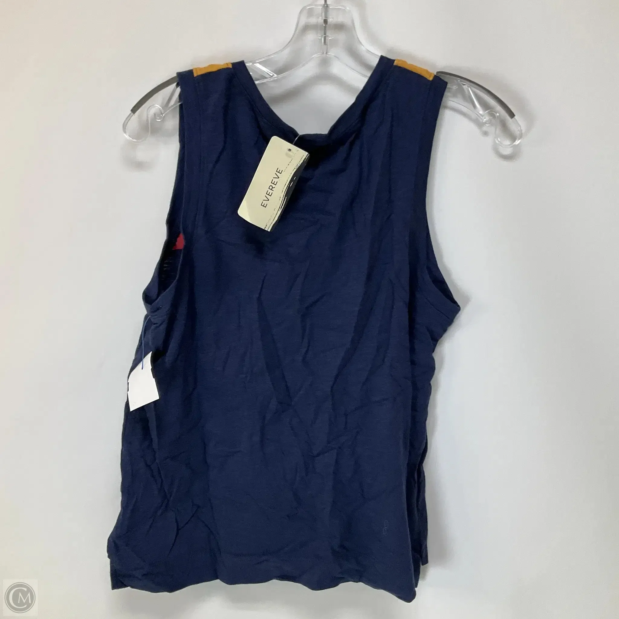 Top Sleeveless By Evereve In Navy, Size: S