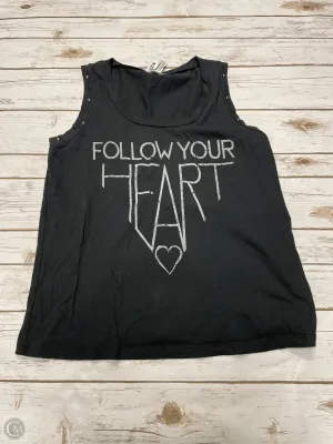 Top Sleeveless By Maurices In Black, Size: L