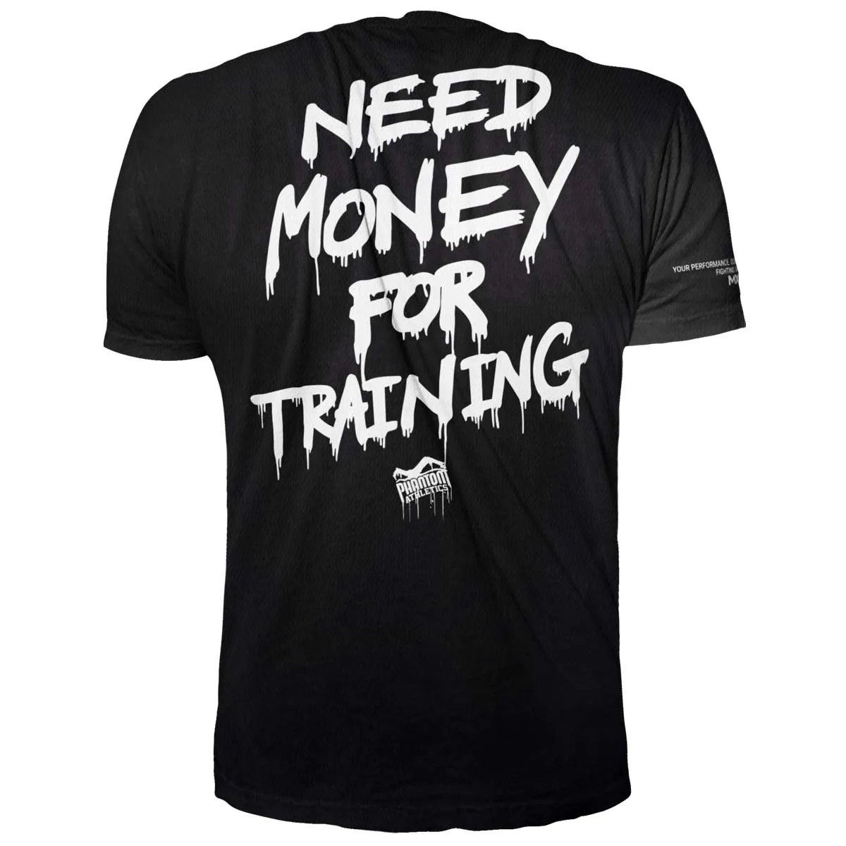 Trainingsshirt EVO - Need Money For Training - Weiß