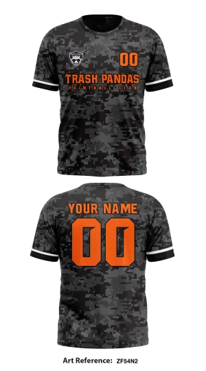 Trash Pandas Paintball Club Store 1 Core Men's SS Performance Tee - Zf54n2
