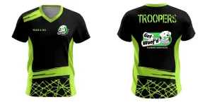 Trippin V Neck Warmup Shirt Design Your Own Custom
