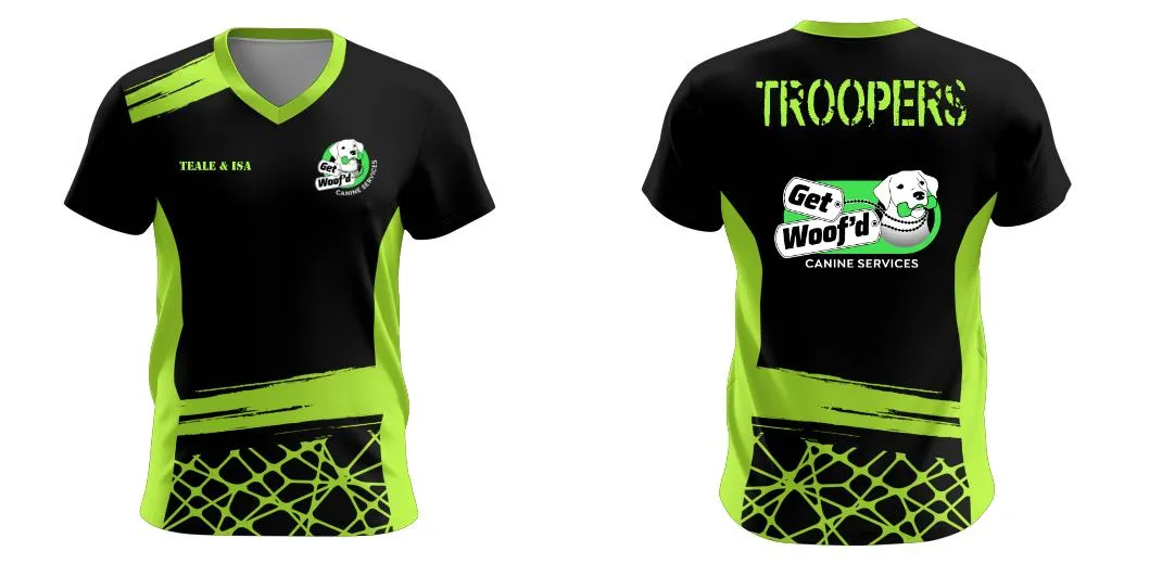 Trippin V Neck Warmup Shirt Design Your Own Custom