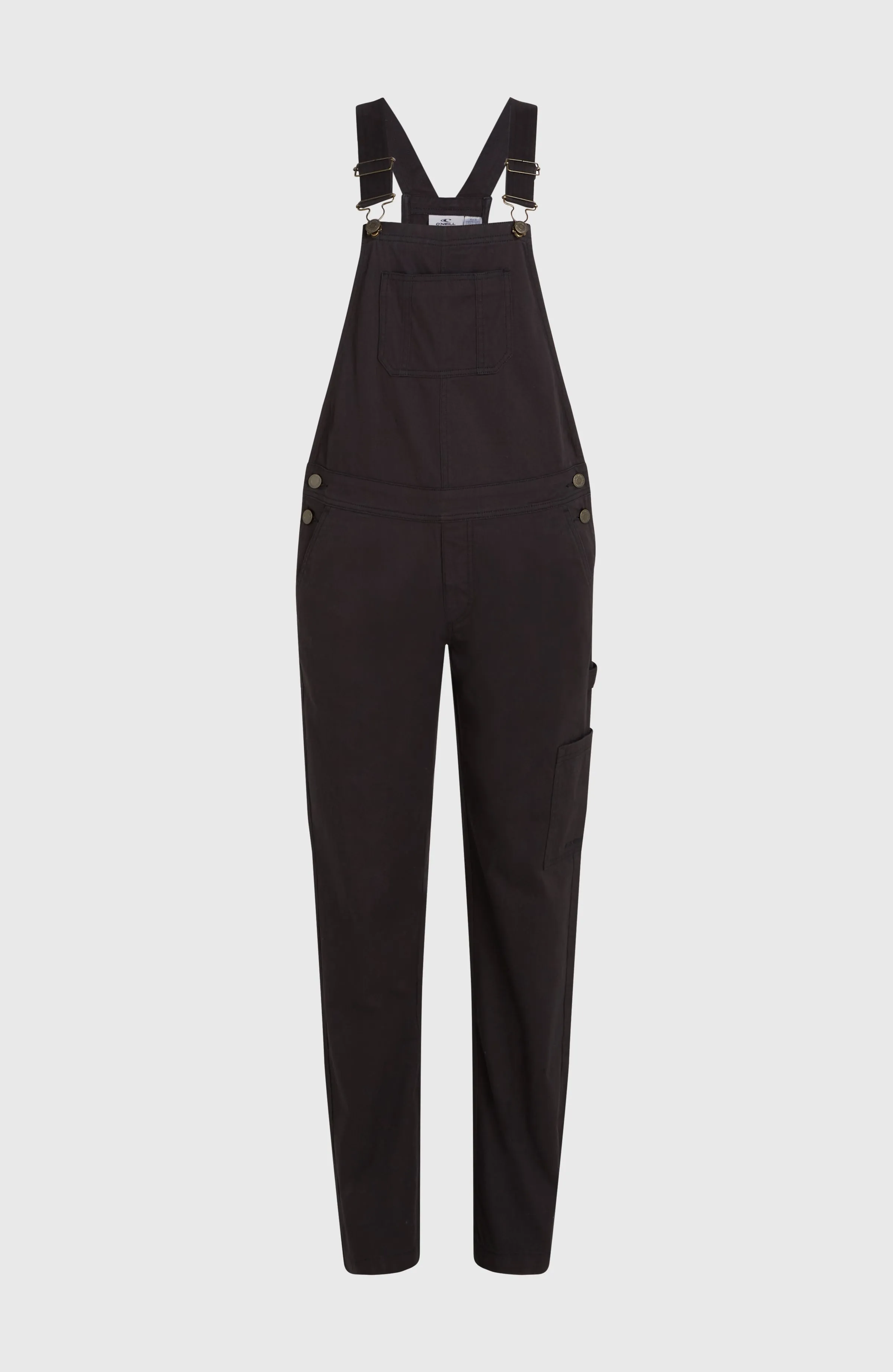 Twill-Latzhose | Black Out