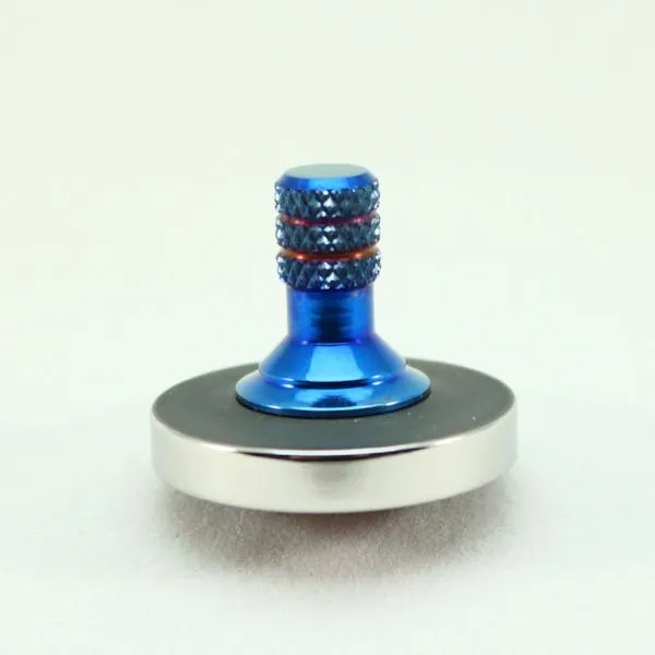 Two Step - Blacked out and polished stainless steel with a heat anodized titanium spindle #1