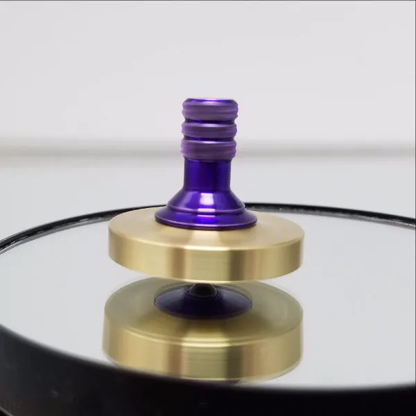 Two Step - Brass and Aluminum Spinning Top