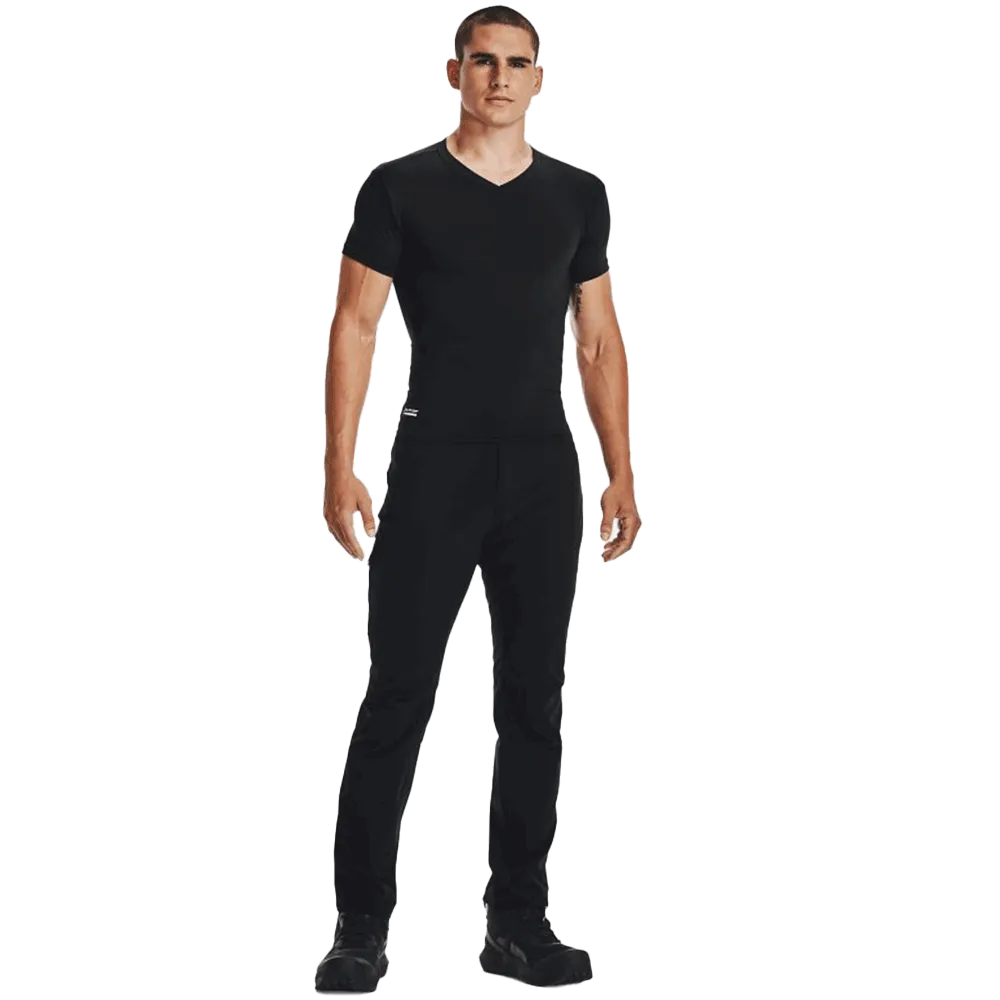 UA Men's Tactical HeatGear® Compression V-Neck T-Shirt