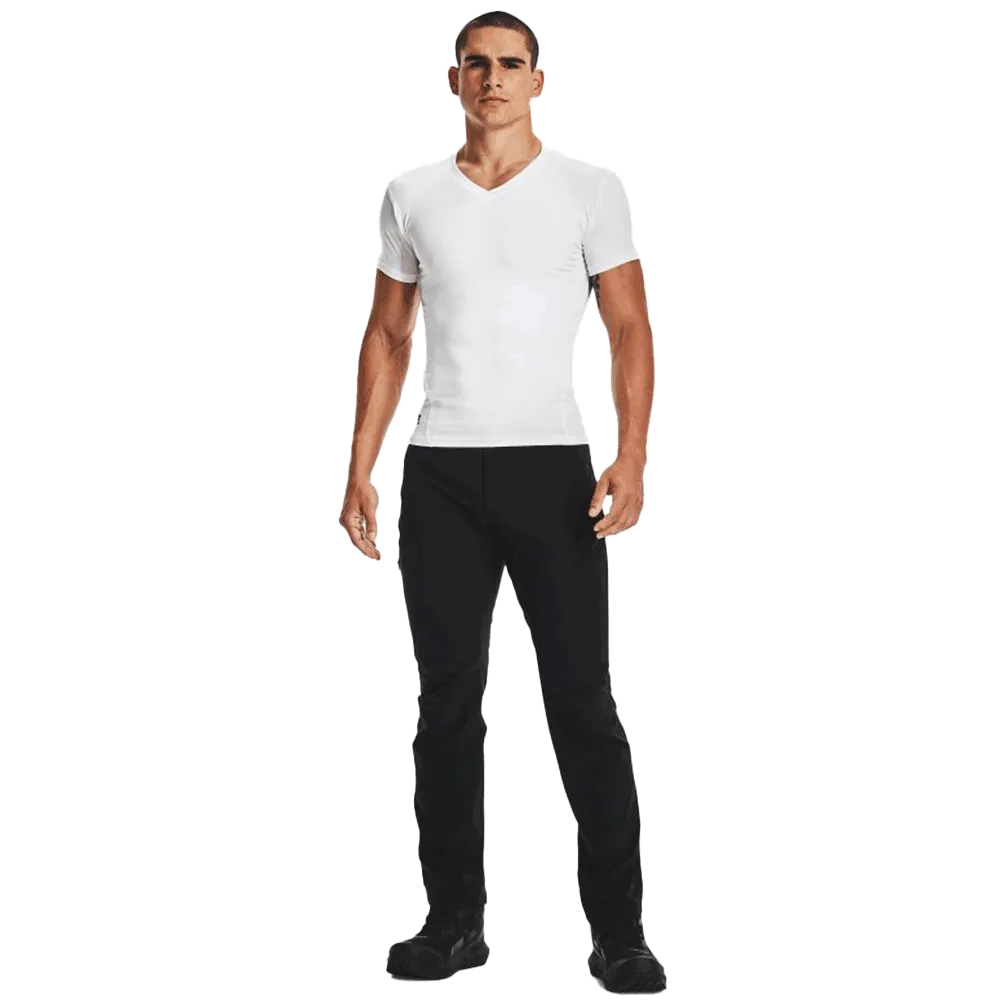 UA Men's Tactical HeatGear® Compression V-Neck T-Shirt