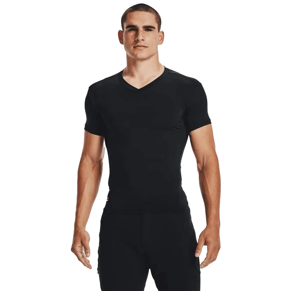 UA Men's Tactical HeatGear® Compression V-Neck T-Shirt