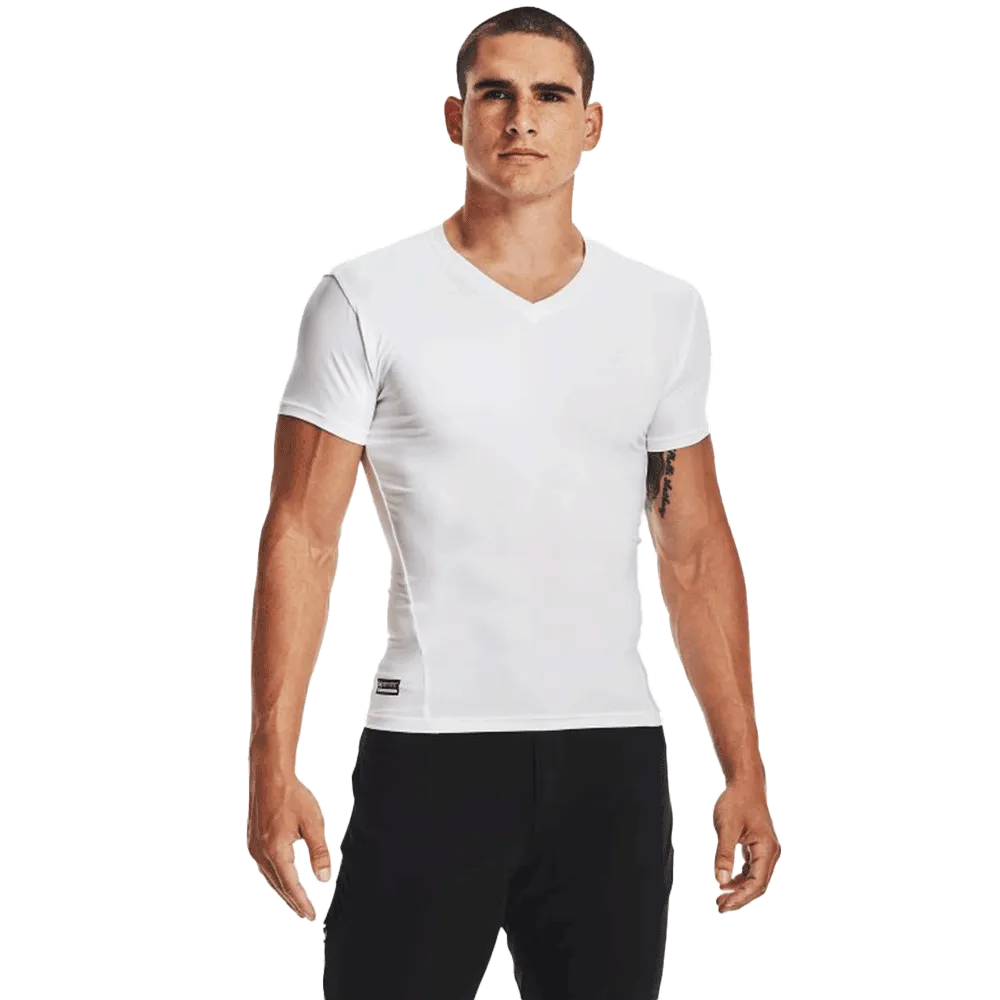 UA Men's Tactical HeatGear® Compression V-Neck T-Shirt
