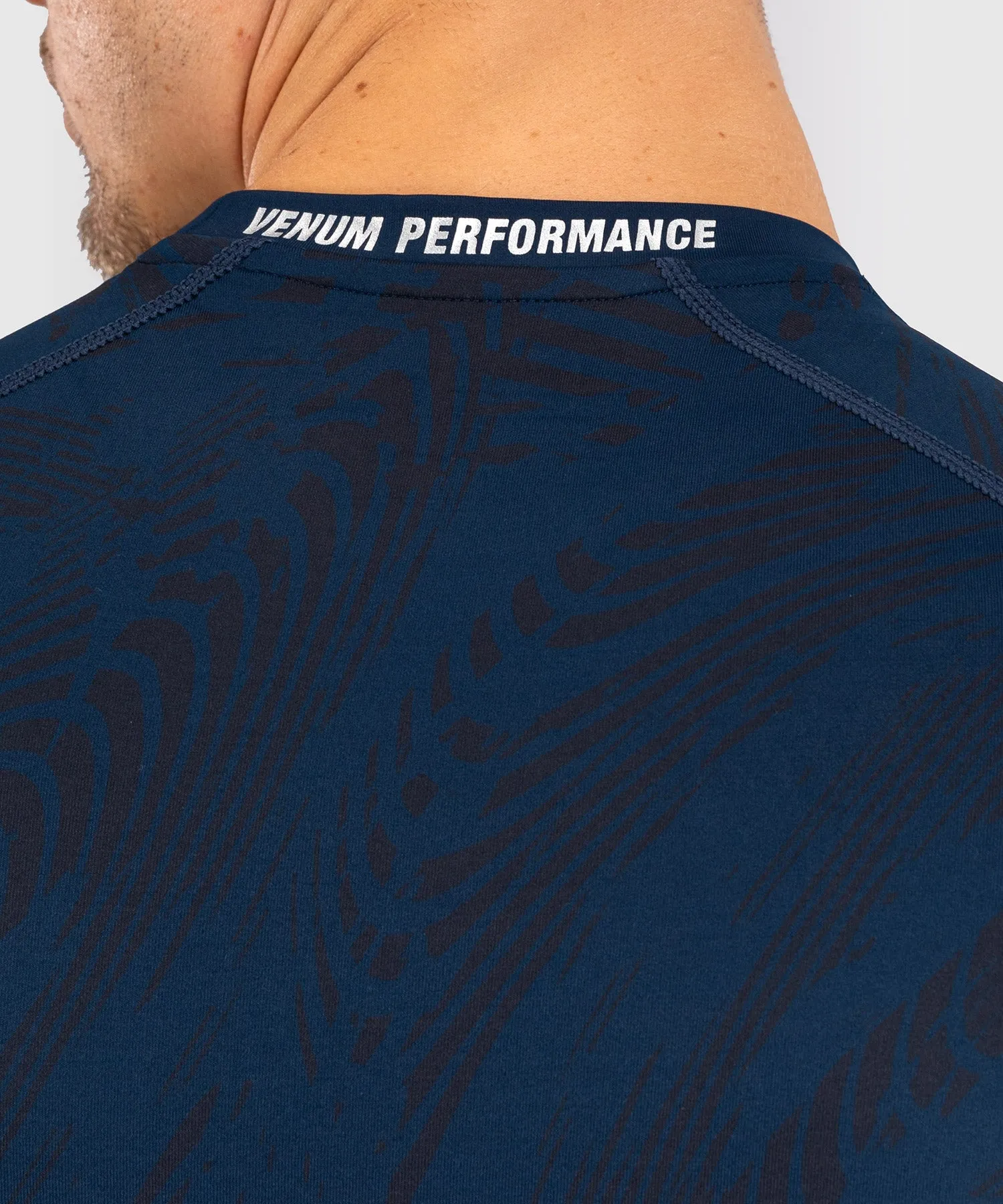 UFC Fusion by Venum Fight Week Performance Rashguard met Lange Mouwen voor Heren - Oceaanblauw