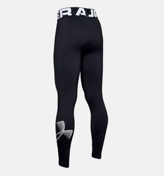 Under Armour Black/White ColdGear Legging