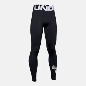 Under Armour Black/White ColdGear Legging