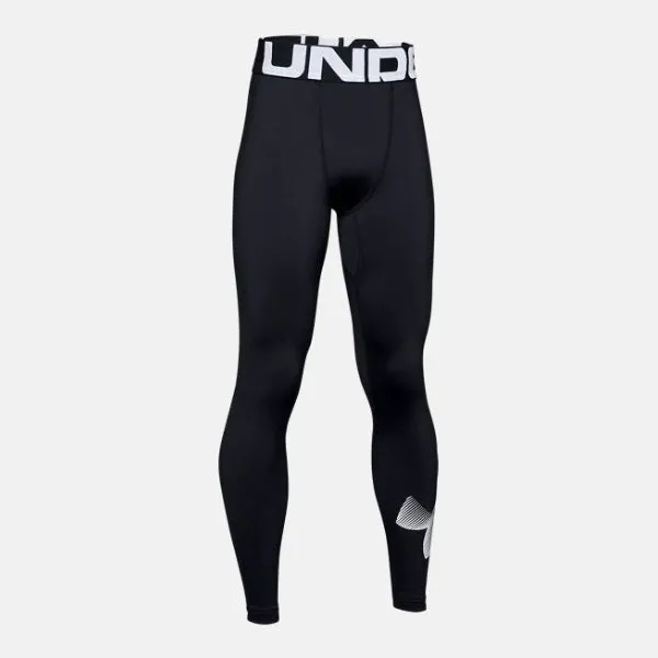 Under Armour Black/White ColdGear Legging