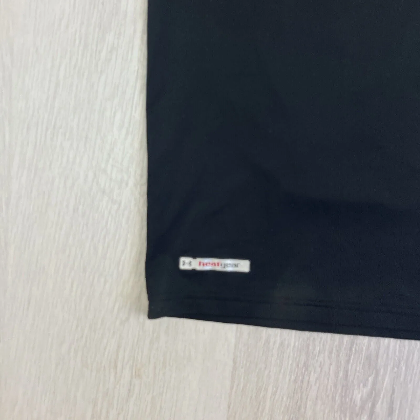 Under Armour Mens Black Compression T-Shirt Size XL
