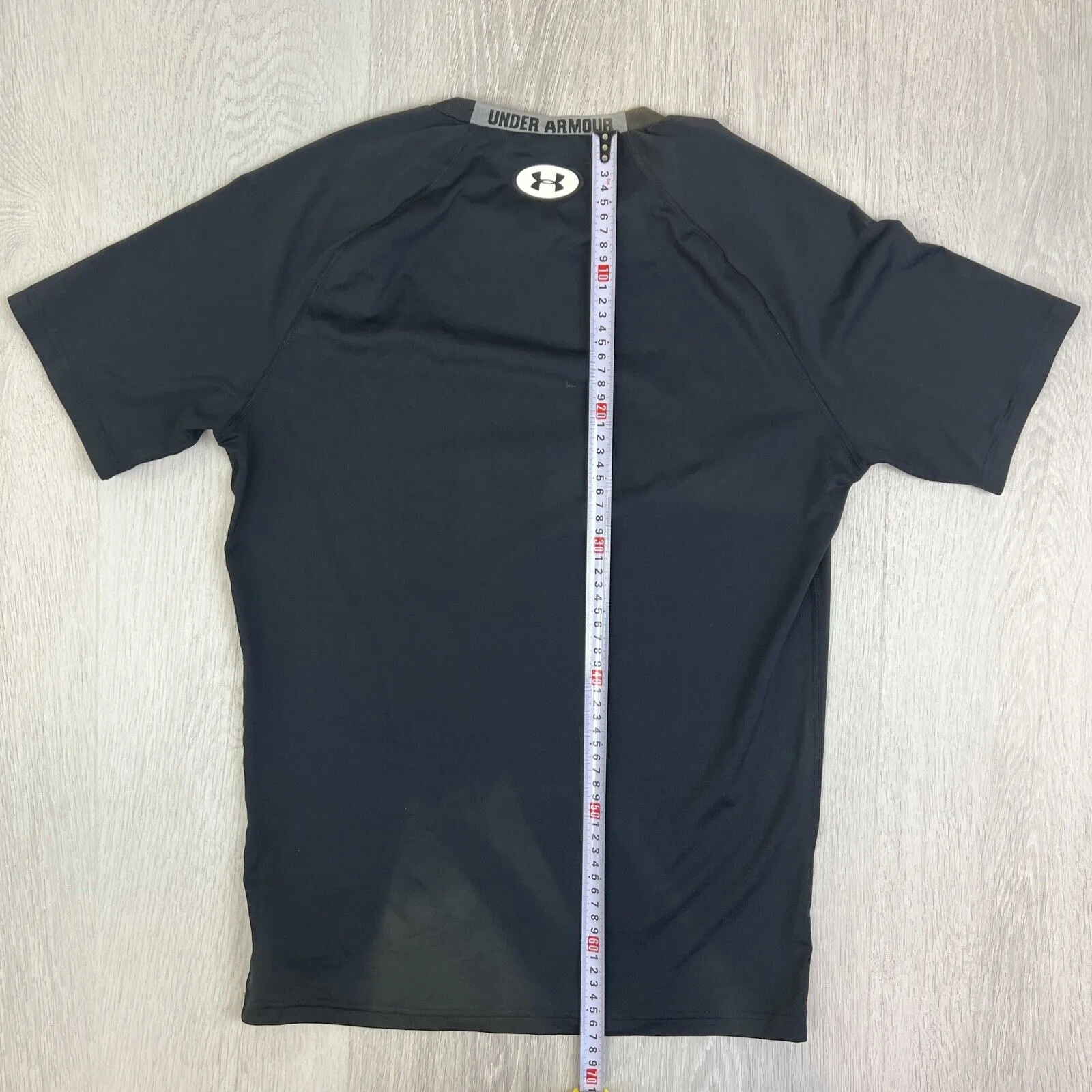 Under Armour Mens Black Compression T-Shirt Size XL