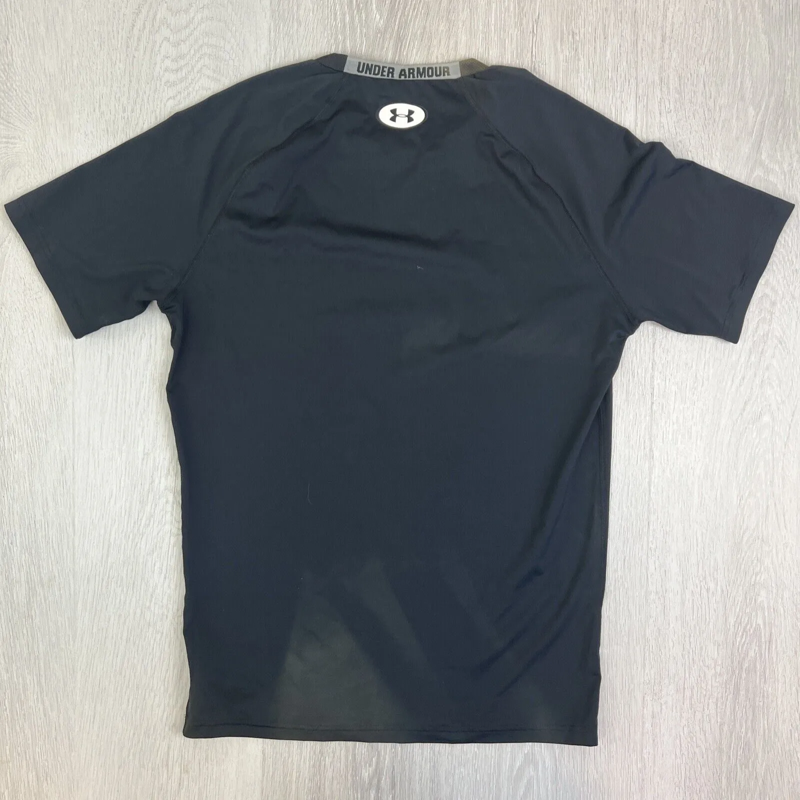 Under Armour Mens Black Compression T-Shirt Size XL