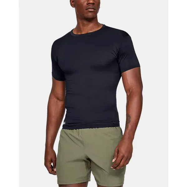 UNDER ARMOUR TACTICAL, T-Shirt Compression HeatGear (kühlend), schwarz