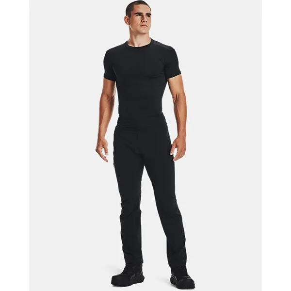 UNDER ARMOUR TACTICAL, T-Shirt Compression HeatGear (kühlend), schwarz