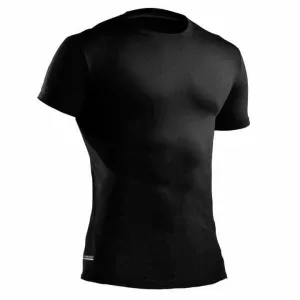 UNDER ARMOUR TACTICAL, T-Shirt Compression HeatGear (kühlend), schwarz