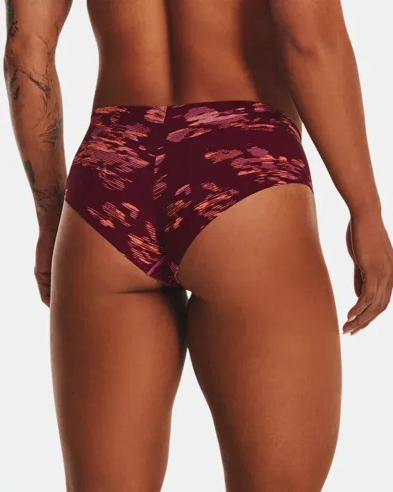 Under Armour Women's UA Pure Stretch Hipster 3-Pack Printed Underwear