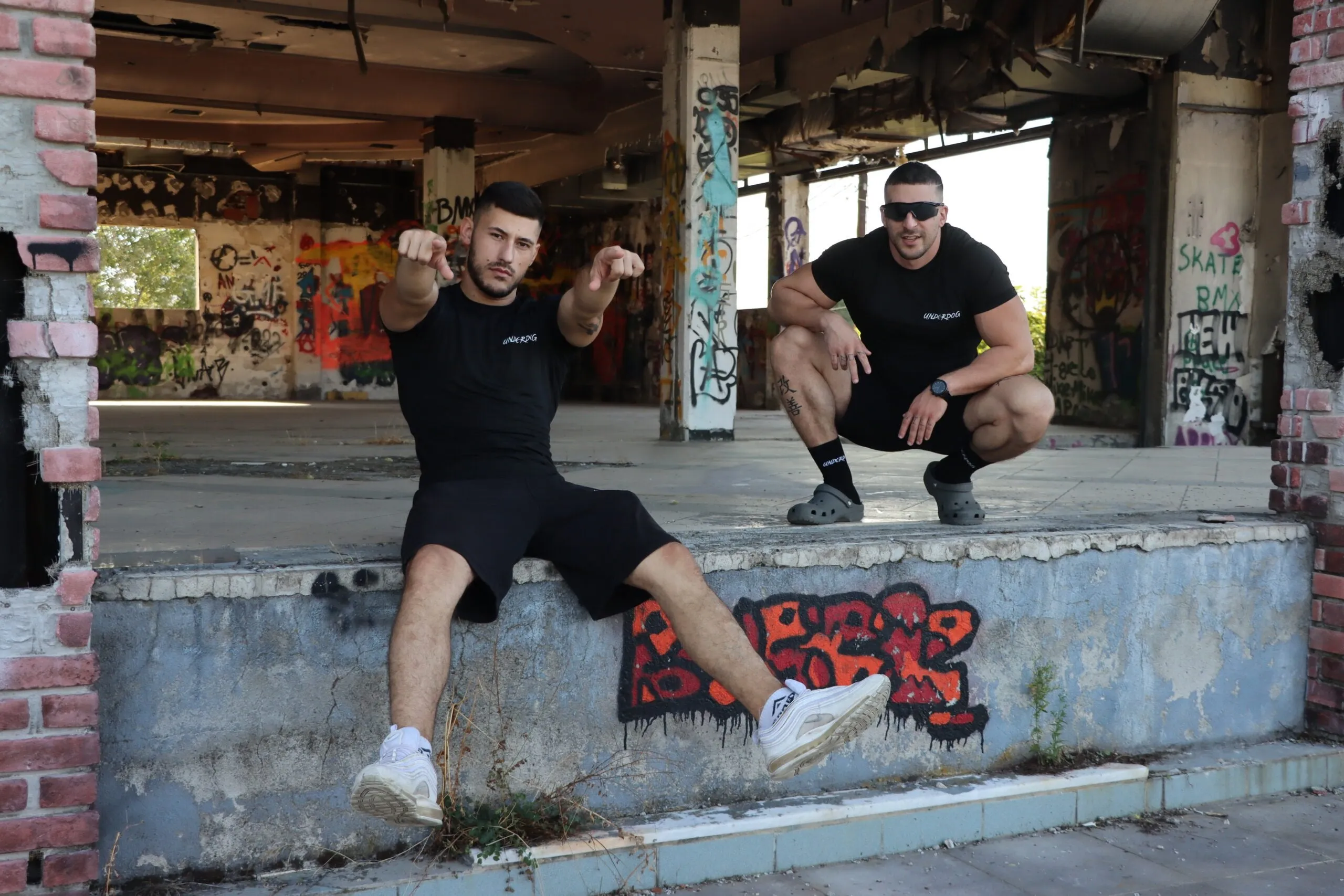 Underdog Elite Compression - Μαύρο T-Shirt