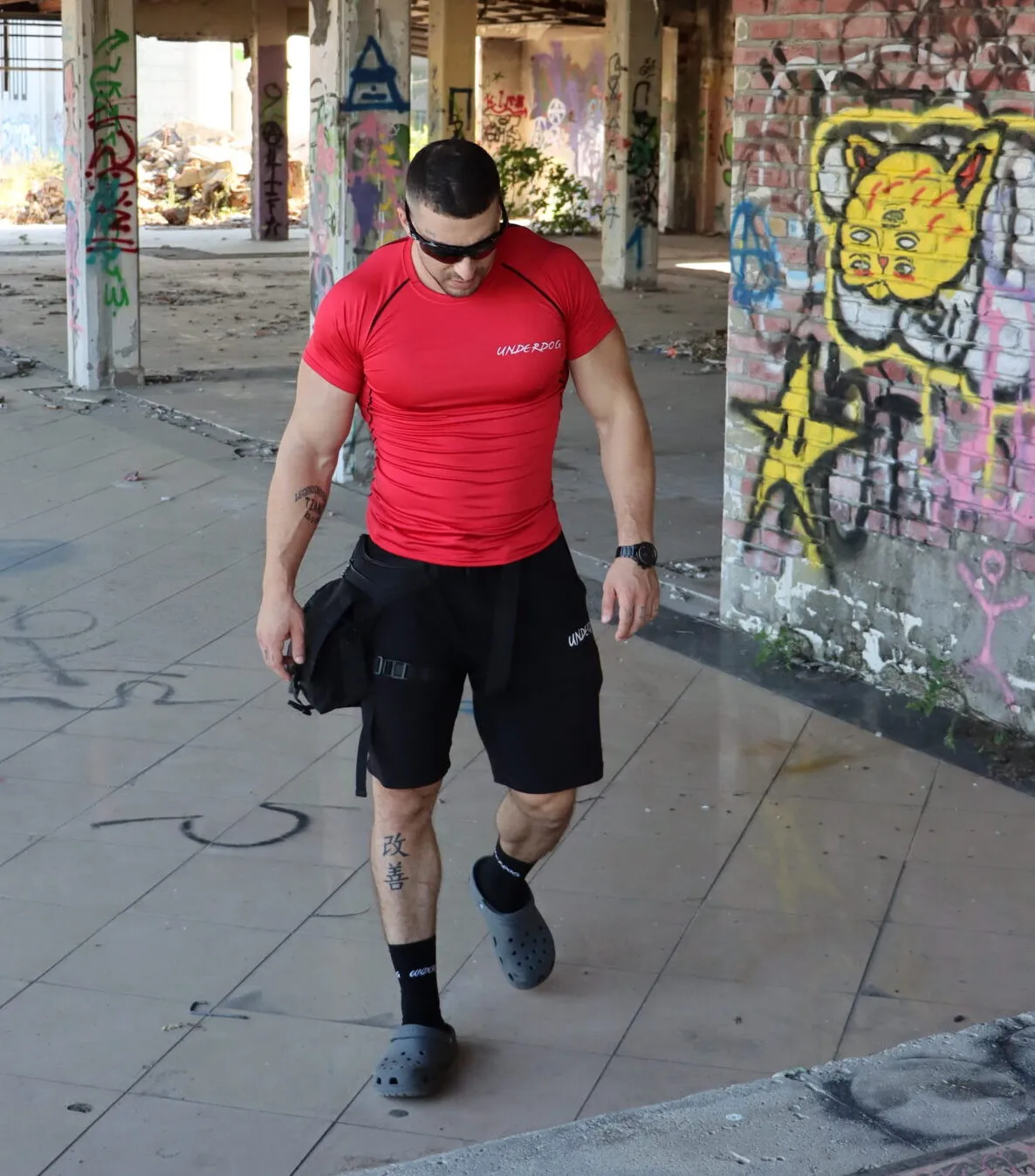Underdogs Elite Compression - Κόκκινο T-Shirt