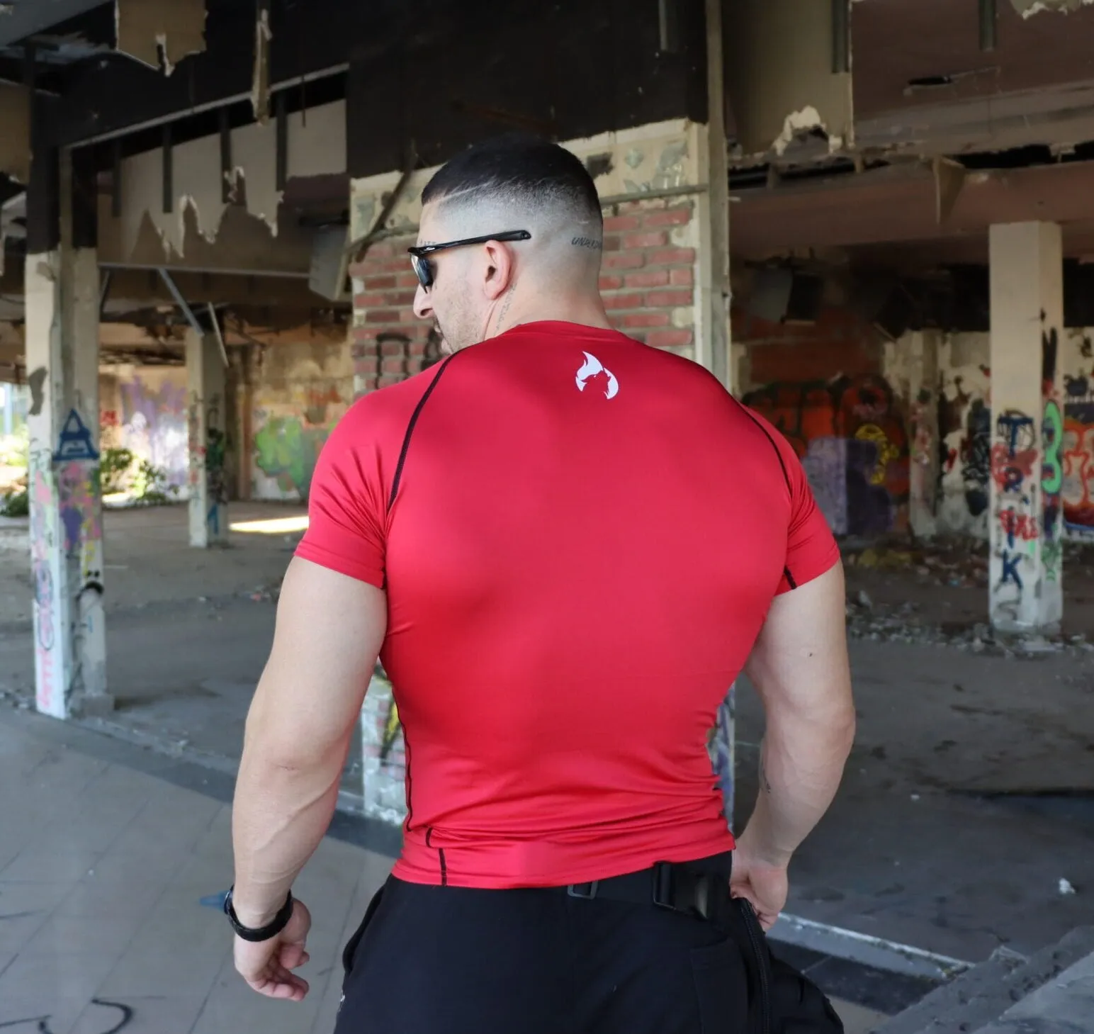 Underdogs Elite Compression - Κόκκινο T-Shirt