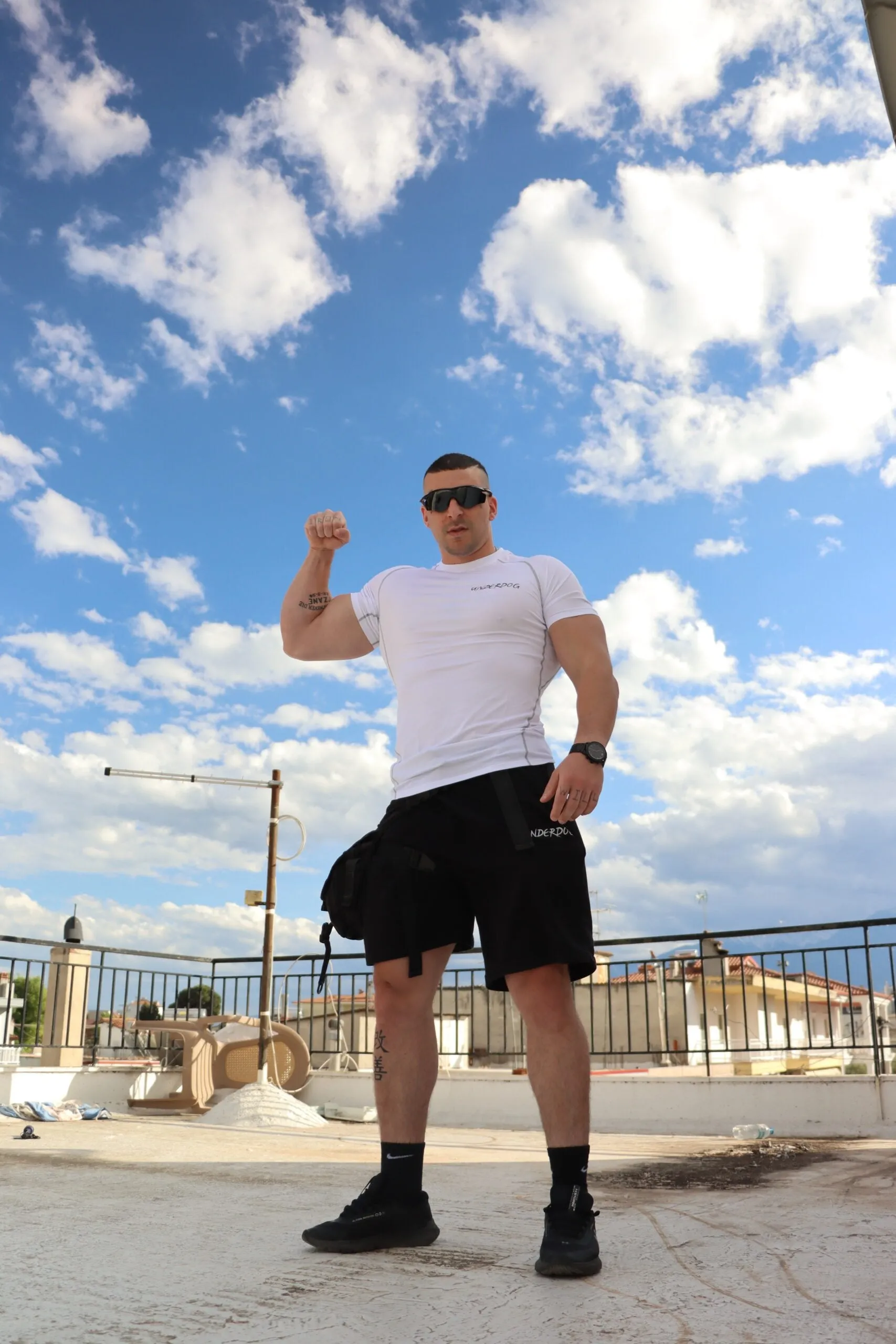 Underdogs Elite Compression - Λευκό T-Shirt