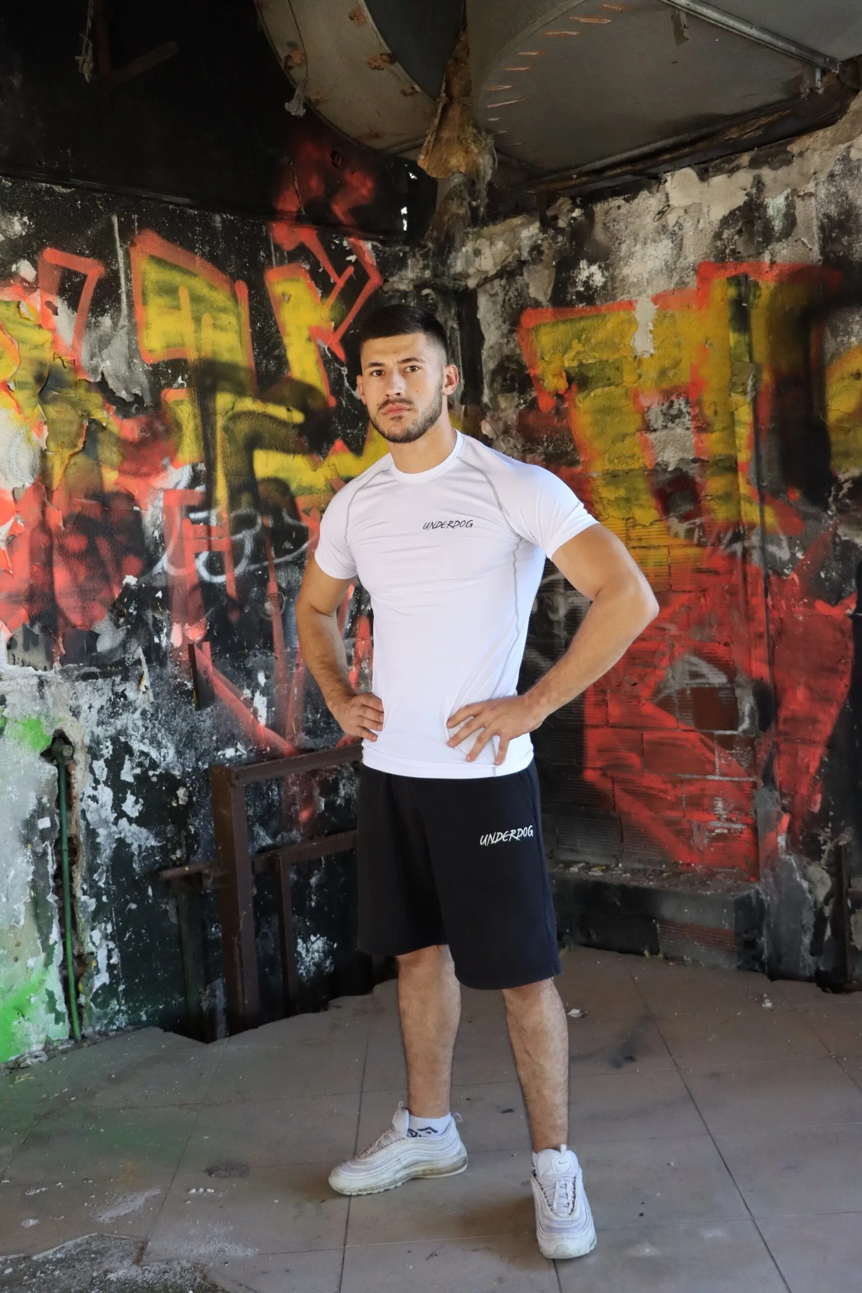 Underdogs Elite Compression - Λευκό T-Shirt