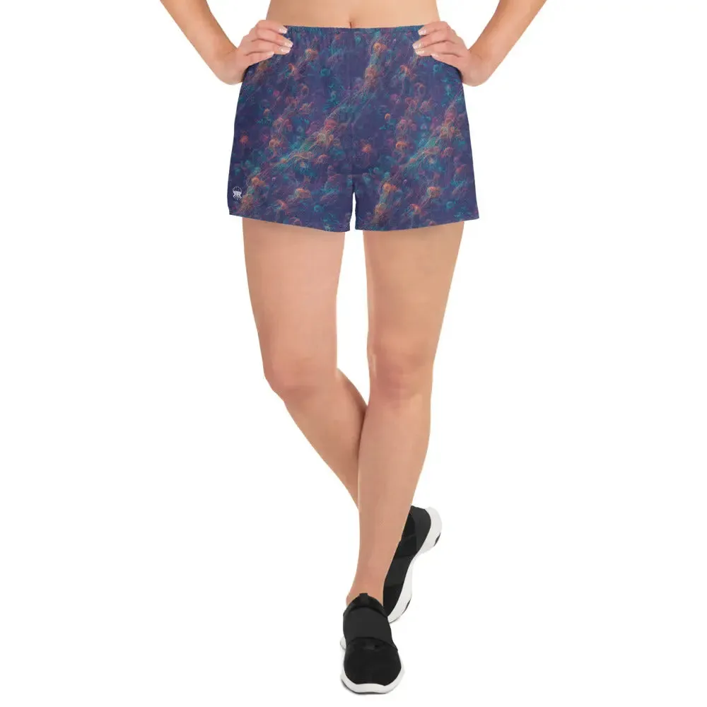 Unisex Athletic Shorts - Galactic Tangle