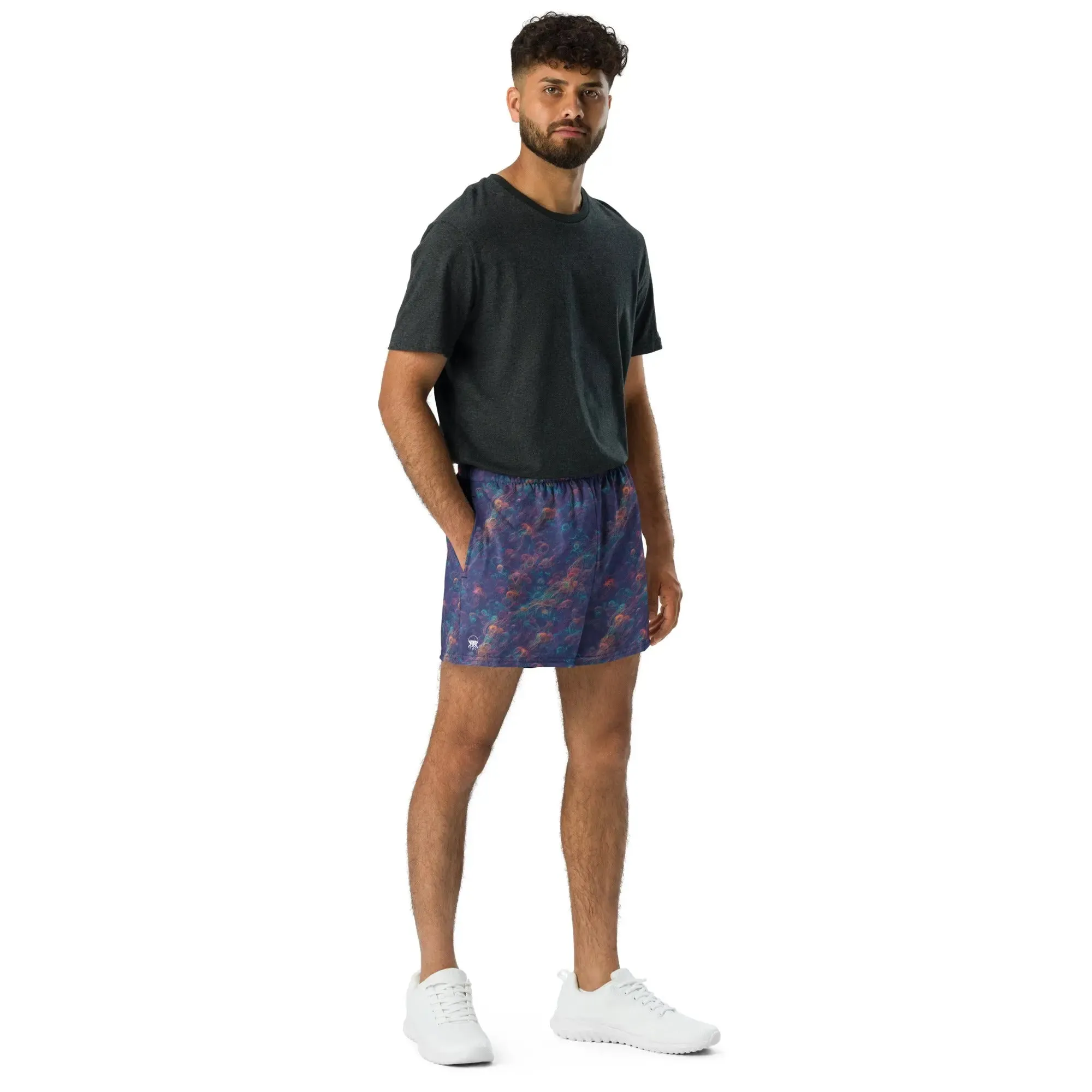 Unisex Athletic Shorts - Galactic Tangle