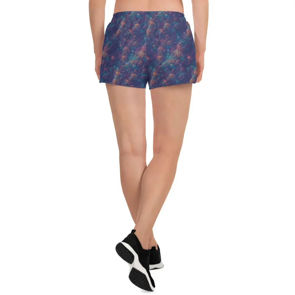 Unisex Athletic Shorts - Galactic Tangle